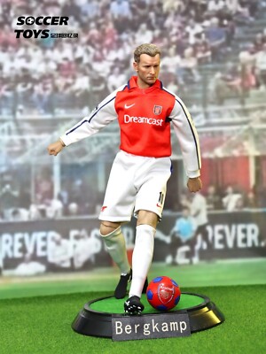 custom 1/6 scale Dennis Bergkamp Male Model for 12'' Action Figure