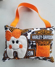 Harley Davidson Girl Tooth Fairy Pillow