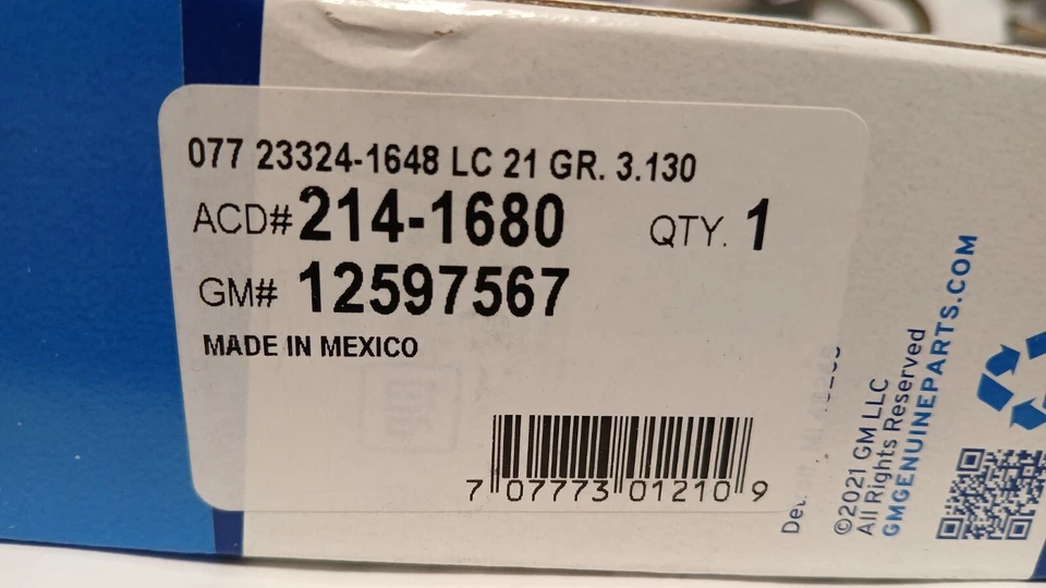 Vapor Can Purge Valve ACDELCO 214-1680 ⭐️ GM oem 12597567 12581349 NEW FREE SHIP - Image 2 of 4