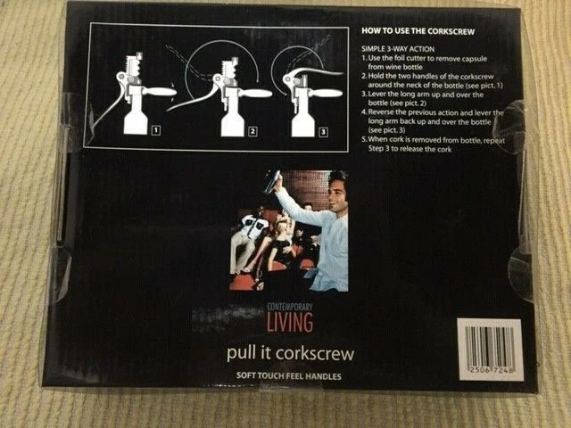 Pull-It Corkscrew Set by Contemporary Living - Image 3 of 4