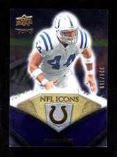 2008 UPPER DECK ICONS NFL ICONS NFL17 DALLAS CLARK 220/799 COLTS
