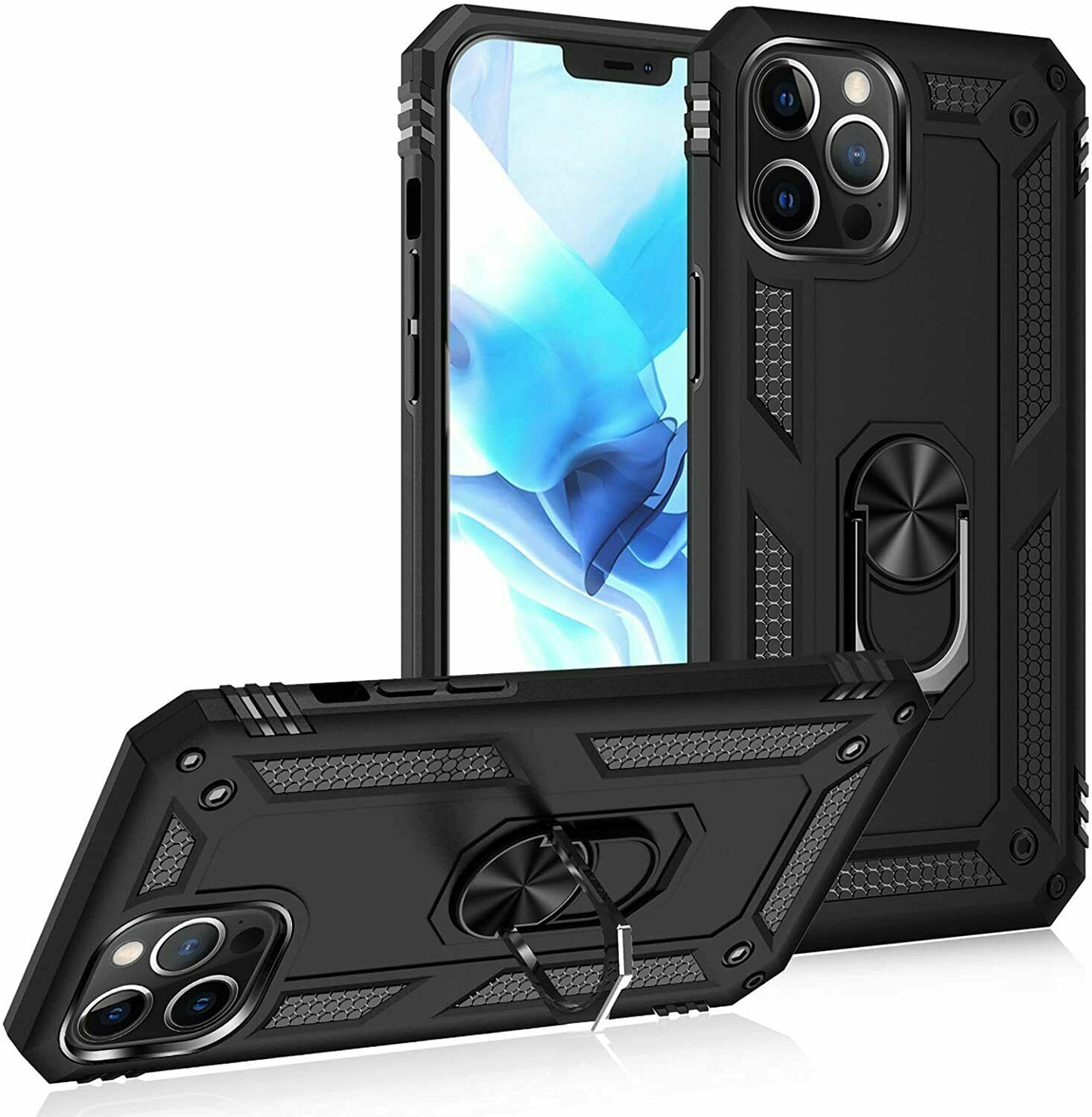 Shockproof Dual Layer Armor Phone Case Cover For Apple iPhone 12 12 Mini 12 Pro 