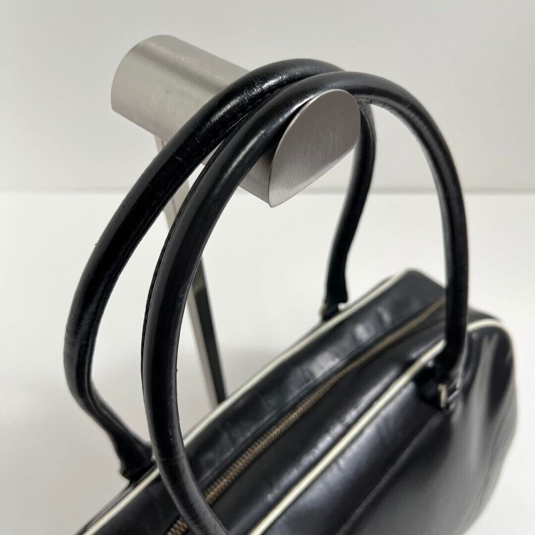 PRADA Vintage Archive Women's Boston Bowling Bag Handbag PRADA Vintage Archive Women's Boston Bowling Bag Handbag