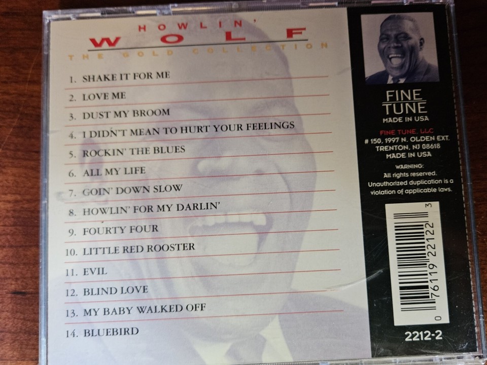 Howlin' Wolf CD The Gold Collection | eBay