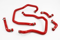 Silikon Lade Luft KüHler Schlauch FüR Toyota Celica GT4 ST205 Stoney Racing Rot