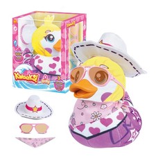 Maxi Kwaaks Dolly Country Duck Plush 15 cm with 3 Western-Inspired Accessories