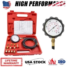 Engine Oil Pressure Test Kit Low Oil Warning Tester Auto Car Garage Tool