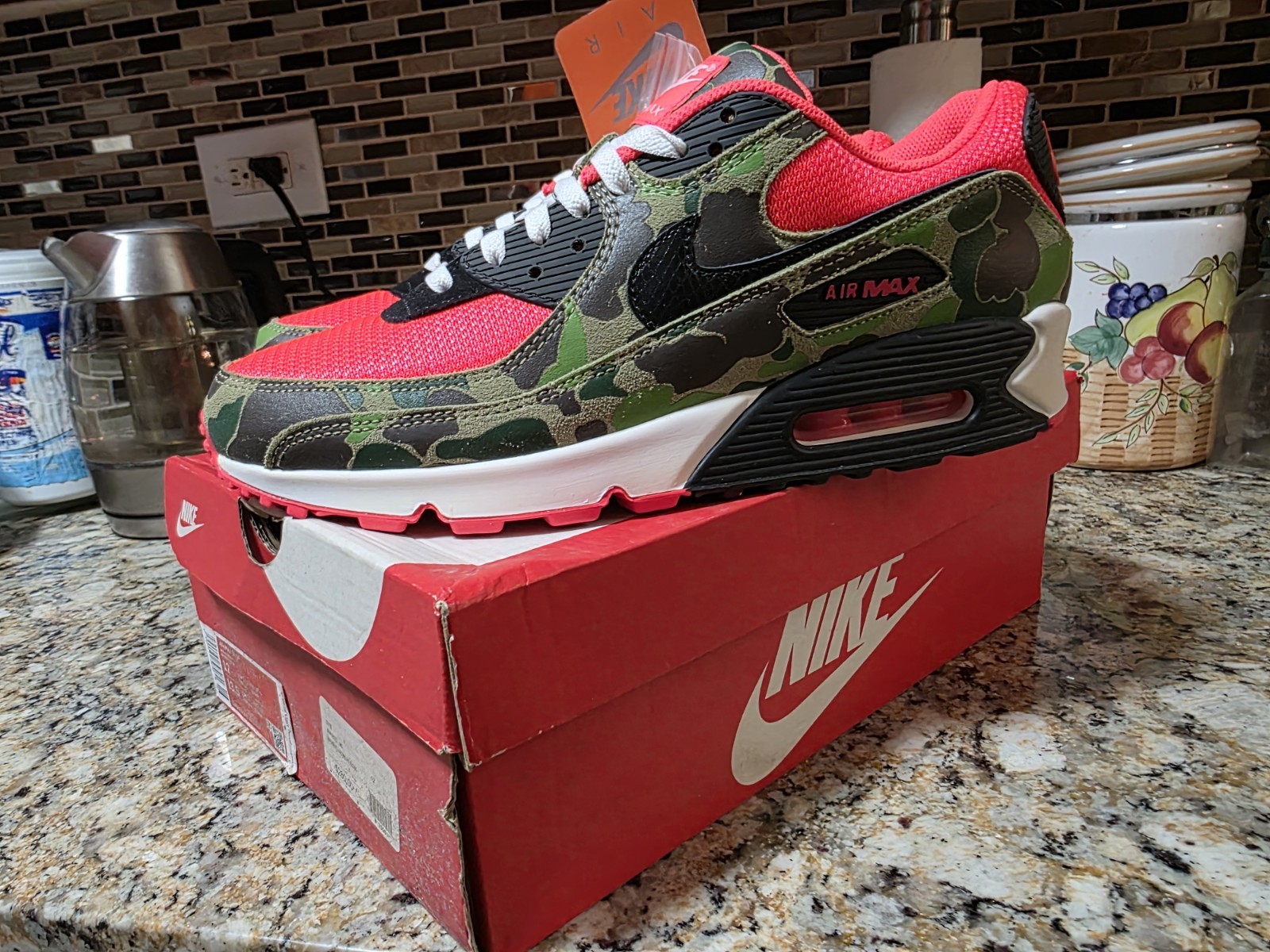 Nike Air Max 90 SP Reverse Duck Camo CW6024-600 Size 12 2020 Release thumbnail 7
