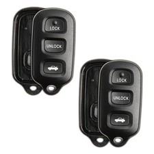 Just The Case Keyless Entry Remote Key Fob Shell, Pack of 2