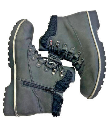 JBU Jambu Moonstone Hiker Boots Black 7M Waterproof Zip Lace Comfort Utility USA