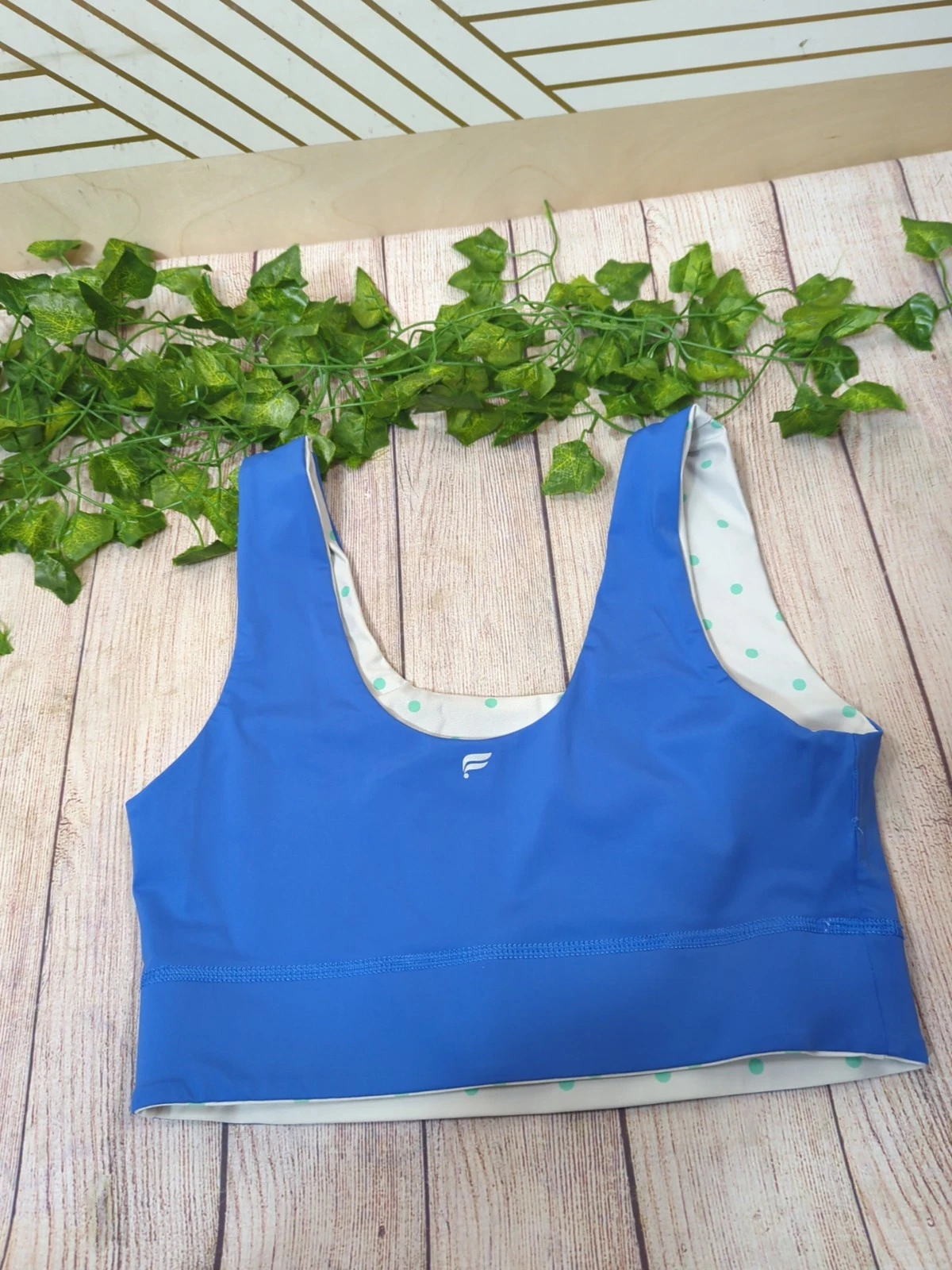 fabletics sports harlow reversible impact activewear tank-bra