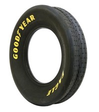 Pair 2 Goodyear Eagle Dragway Special Front Runner Tires 27x4.50-15 1965 Pair 2 Goodyear Eagle Dragway Special Front Runner Tires 27x4.50-15 1965