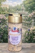 McCormick x Bridgerton Finishing Sugar Lavender Vanilla Limited Edition 3,45oz