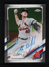 2021 Topps Chrome Rookie Auto Jake Woodford #RA-JWO Auto 0a2