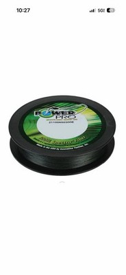 Power Pro Spectra Braided Line Moss Green 20lb Test 150 Yards