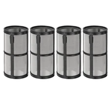 2 Set 80 Mesh In Line Strainer Stainless Steel Filter Screen Accessories