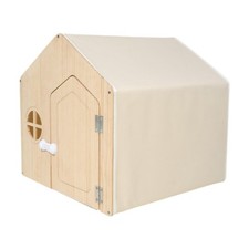 Wooden Cat House Premium Indoor Use Easy Assembly Durability Pet Supplies