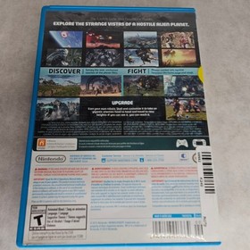 Nintendo Wii U Xenoblade Chronicles X Video Game with Case 