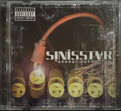 Sinisstar Future Shock CD Album Rock Geffen Records 2002 Explicit Content
