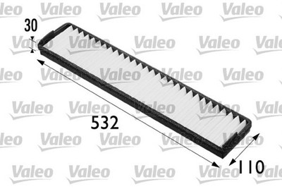 Innenraumfilter VALEO ESSENTIAL 698168 Partikelfilter für MONDEO GBP COUGAR FORD