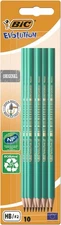 Bic Evolution Original Pencils - Pack of 10 - 10 Count (Pack 1), Black 