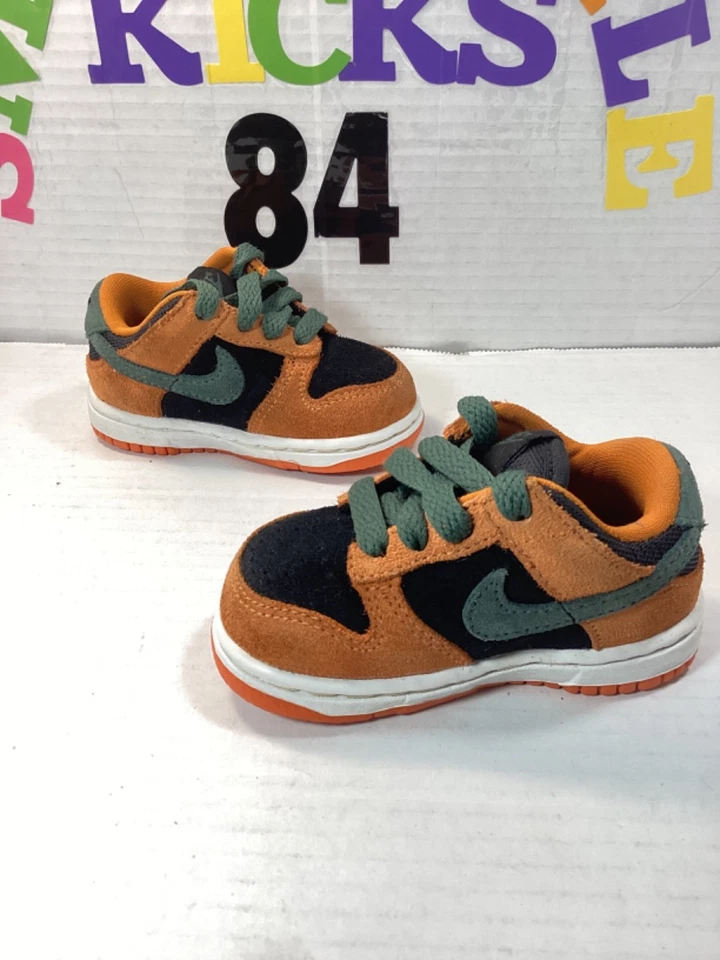 Nike Dunk Low Cerámica Naranja Niño Pequeño Talla 4c Foto 2 de 4