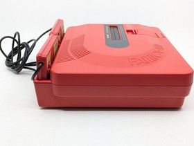 Sharp Twin Famicom AN-500R Red/Black | New Belt | Fully Tested 5 Games