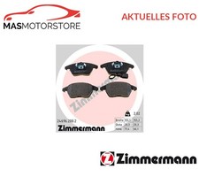 SATZ BREMSBELÄGE BREMSKLÖTZE VORNE ZIMMERMANN 246962002 P FÜR AUDI TT,A1,8J3