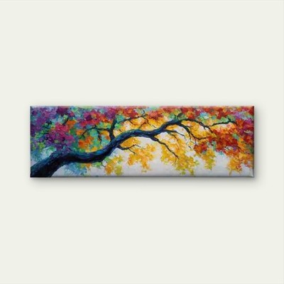 Panoramic Tree of Life Canvas Print Wall Art Home Decor