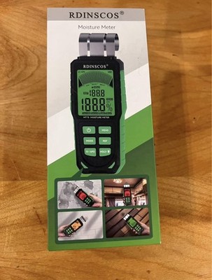 RDINSCOS Pinless MT75 Model Moisture Meter For Wood , Cement , Floor , Drywall..