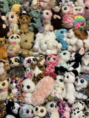 TY Beanie Boos Lot Halloween Christmas Claires Cats Dog Bellies 140 PCS - Picture 9 of 18