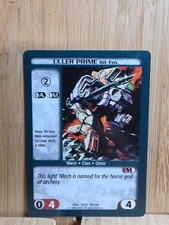 BATTLETECH TCG??1996 "Uller Prime Kit Fox" Trading Card??