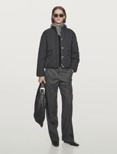 2026 Massimo Dutti SHORT WATER-REPELLENT PUFFER JACKET
