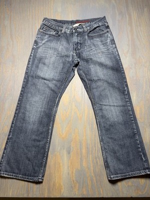 Urban Pipeline Men s Relaxed Bootcut Blue Denim Jeans Medium Wash Cotton