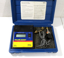 Yellow Jacket 69070 SuperEvac LCD Vacuum Gauge with Case Tested Works