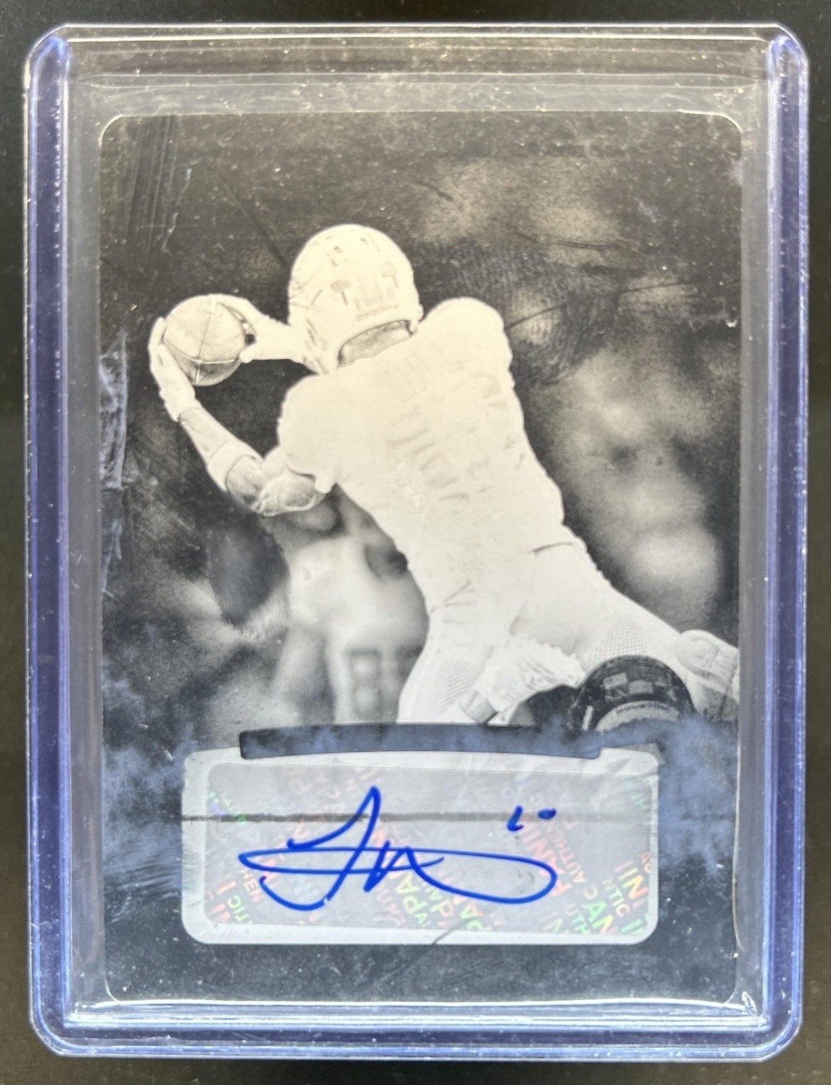 2025 National Treasures Tyreek Hill Genre Graphs Black Printing Plate Auto #1/1