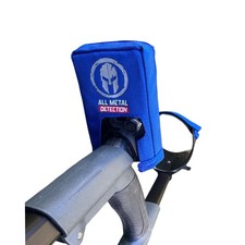 XP DEUS 2 II REMOTE CONTROL BOX SCREEN COVER+ARM STRAP-ALL METAL DETECTION. BLUE