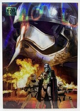 2024 Topps Star Wars Chrome Galaxy Aqua Lava The Force Awakens /175 #17