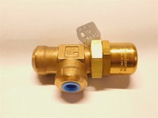 Parker Republic 637B-4-1/4-2 200PSI In-Line Direct-Acting Relief Valve 1/4" NPT
