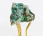 Atacamite Chile Natural Blue Green Stone Chrysocolla Decor 2.30 oz. 2.40" H2140 — photo 8