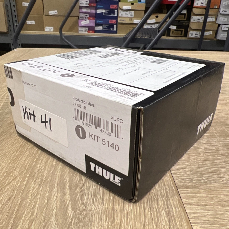 Kit de ajuste de portaequipajes de techo/abrazadera de borde Thule 5140 Evo (paquete de 4) para Kia Rio KIT41 Foto 3 de 4