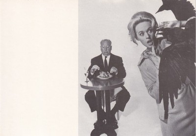 Alfred Hitchcock Tippi Hedren Die Vögel Postkarte Philippe Halsman Magnum Fotos