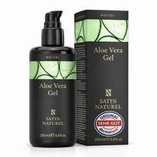 Satin Naturel Bio Aloe Vera Gel 200 Ml   100%...