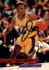 Nick Van Exel Signed 1993-94 Fleer Ultra NBA Basketball Card Auto #278 LA Lakers