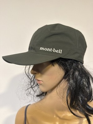 Montbell Gore-Tex Cap Schwarz Outdoor Wandern Trekking L Neu