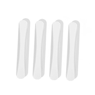 4PCS Car Door Edge Guards, Silicone Bumper Guard Protector, Anti White