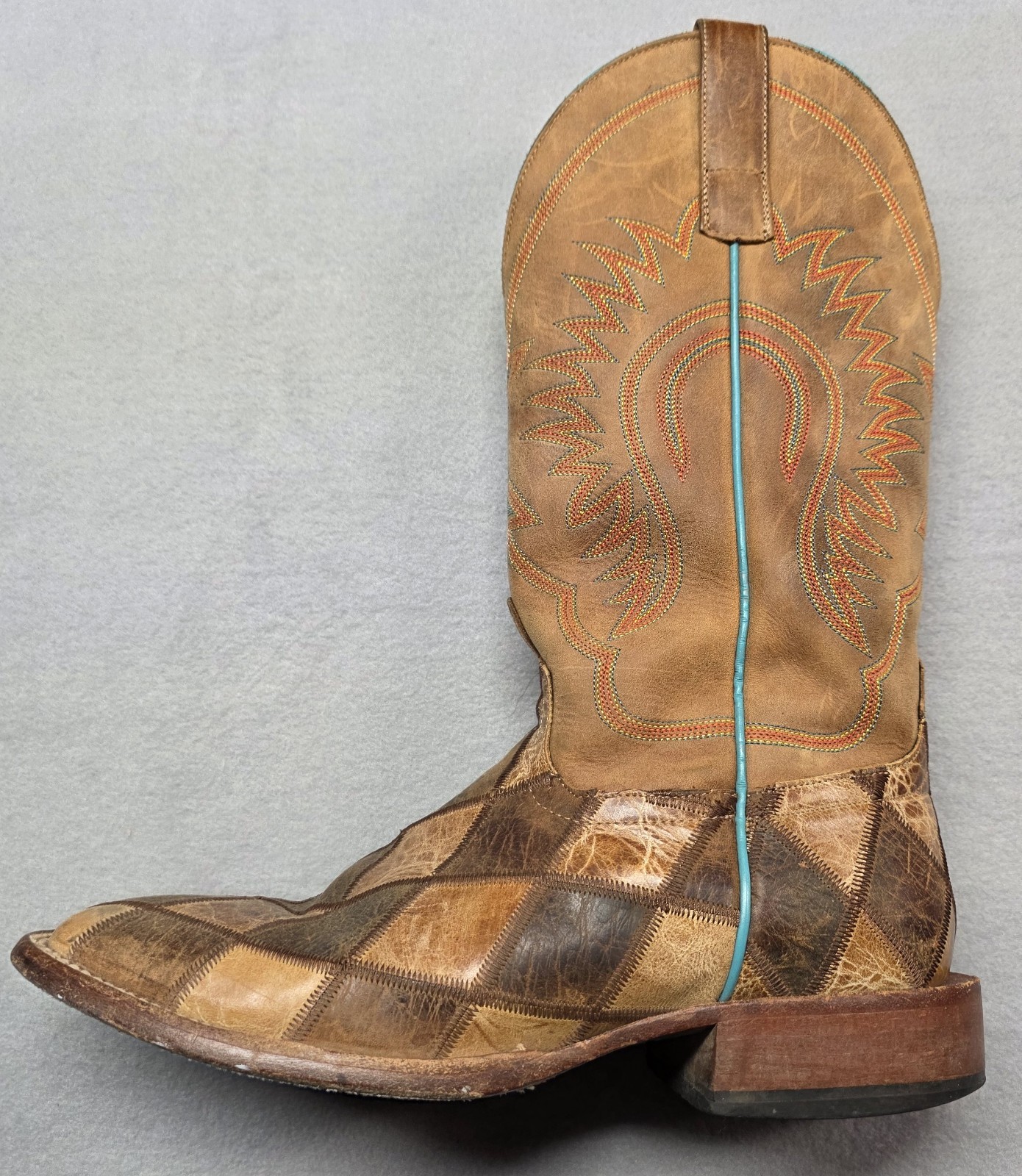 Anderson Bean HP Crazy Train Patchwork - Boot Men… - image 4