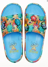Disney Stitch Tropical Croc Slide Sandals