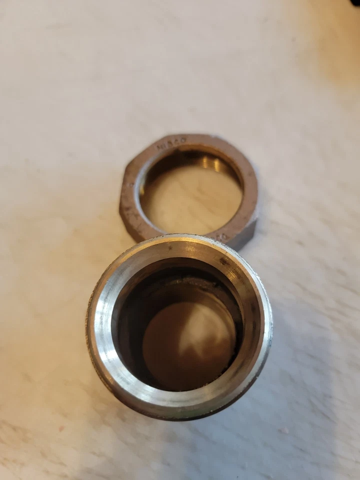 Nibco Brass XNL187-24 Pipe Union, 1-1/2" Nominal, FNPT End Style, 125 lb, Brass - Image 3 of 4