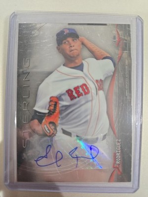 Eduardo Rodriguez 2014 Bowman Sterling Prospects Auto Autograph